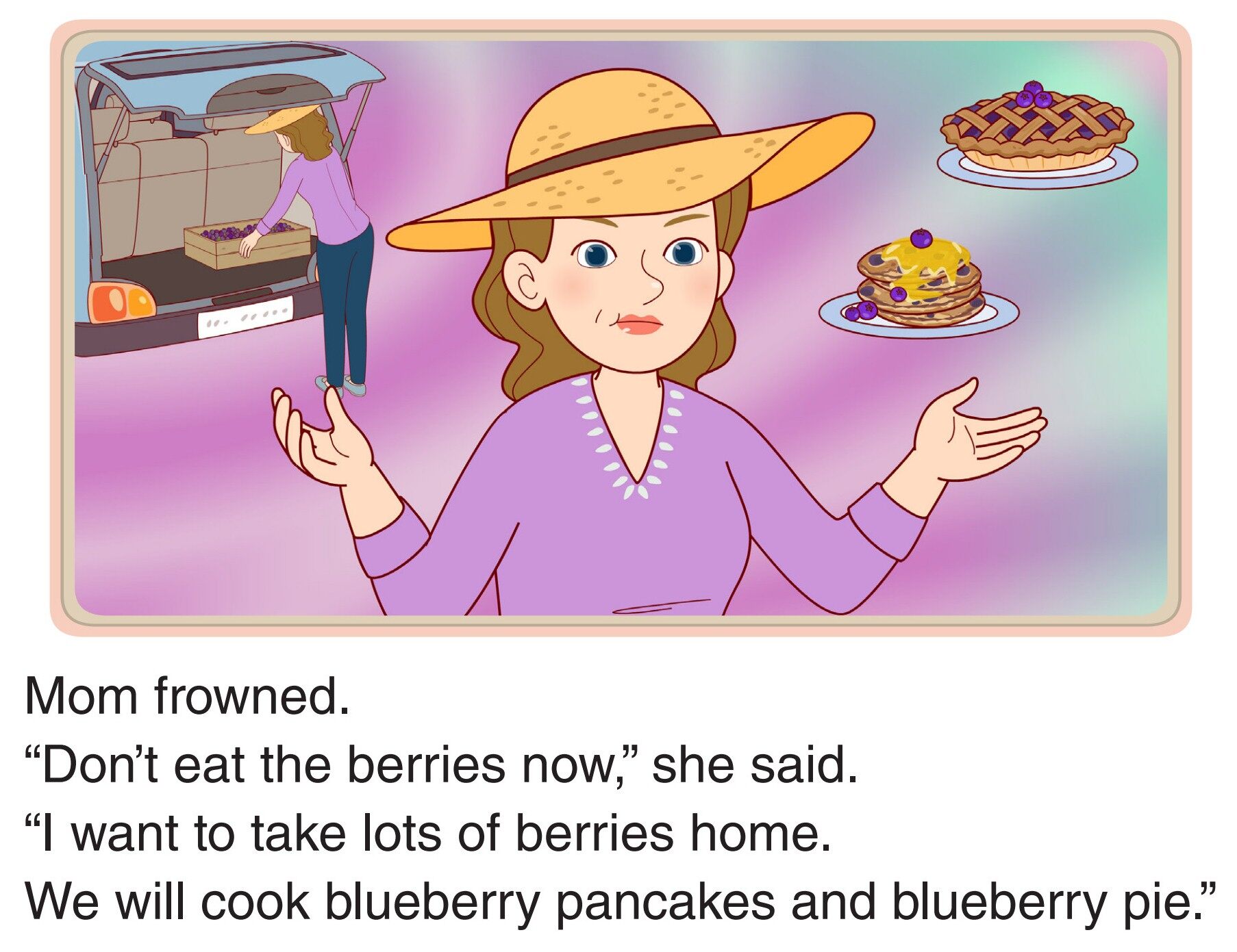 Picking Berries绘本故事第5页