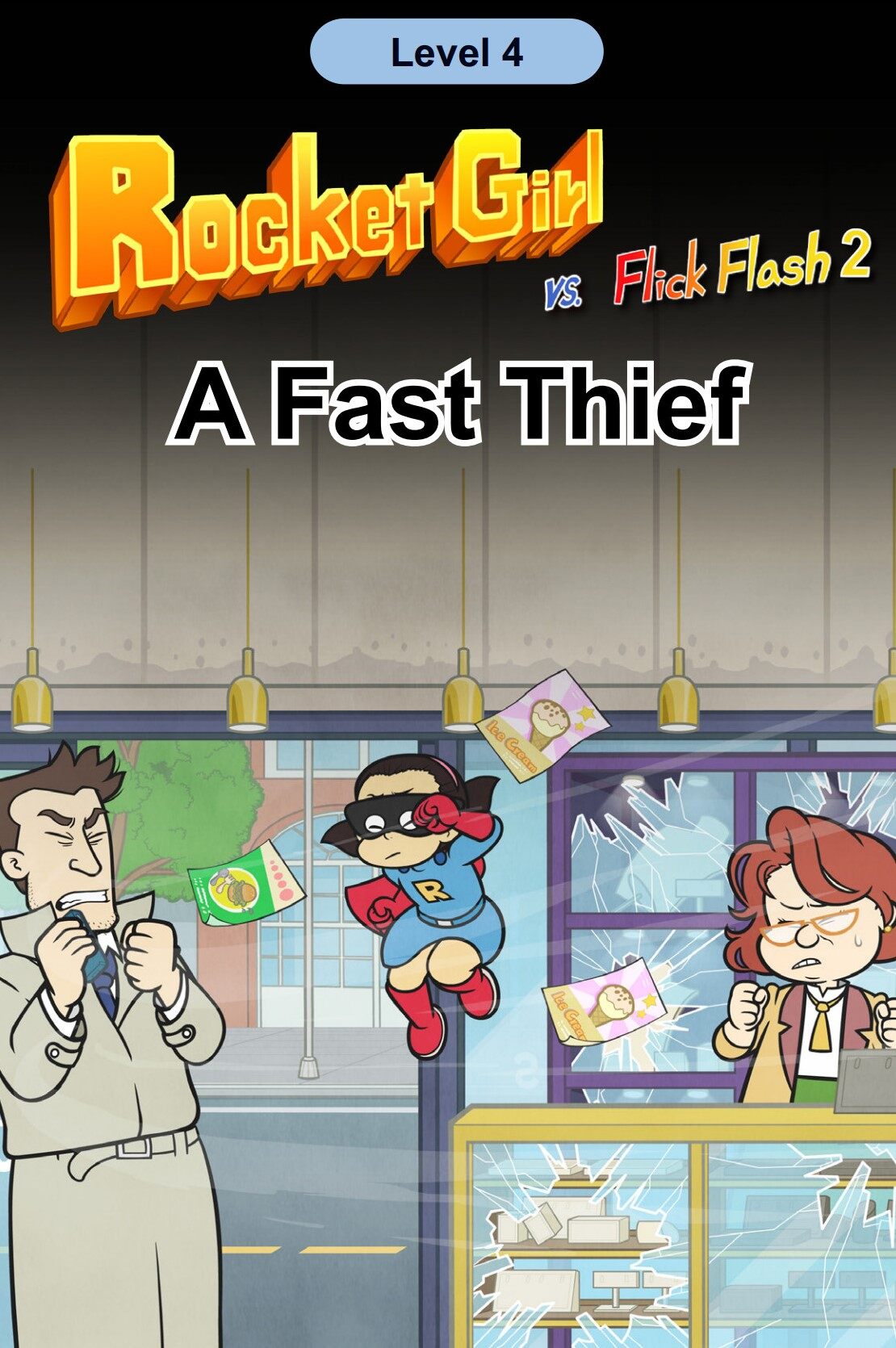 A Fast Thief绘本故事第2页