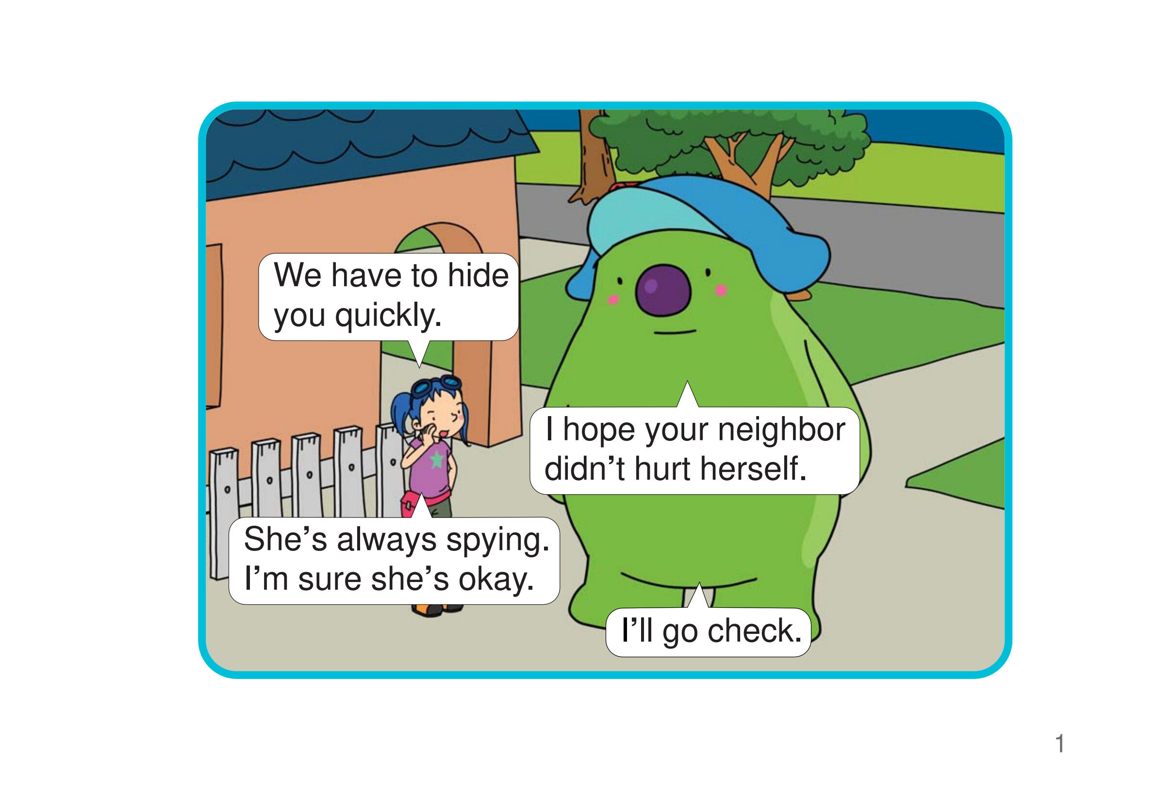 Hide!绘本故事第3页