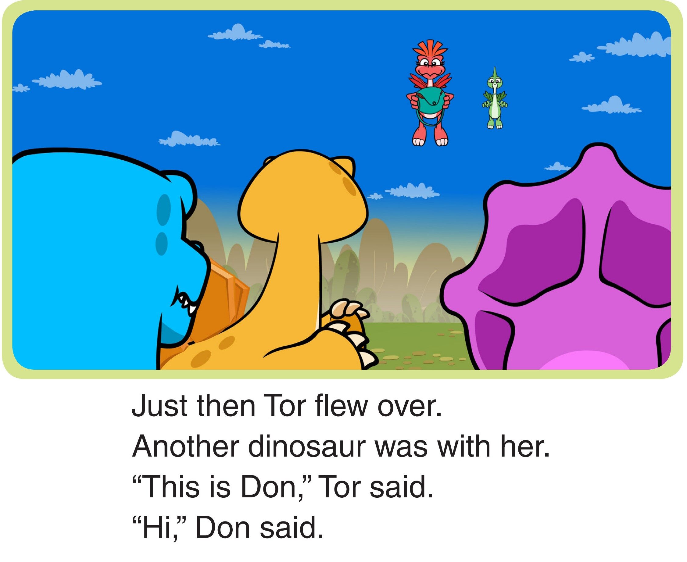 Tor's New Friend绘本故事第5页