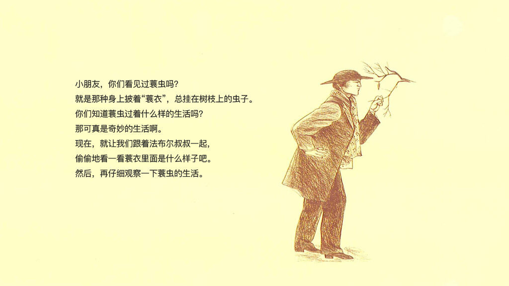 勤奋的蓑衣匠蓑虫绘本故事第3页