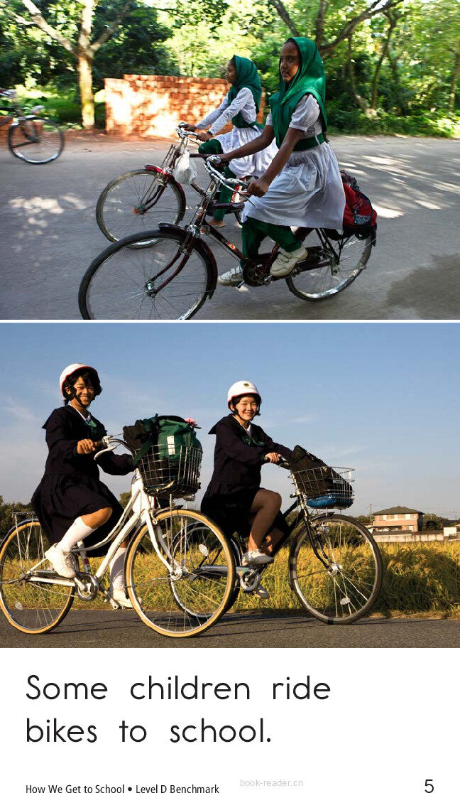 How We Get To School绘本故事第5页