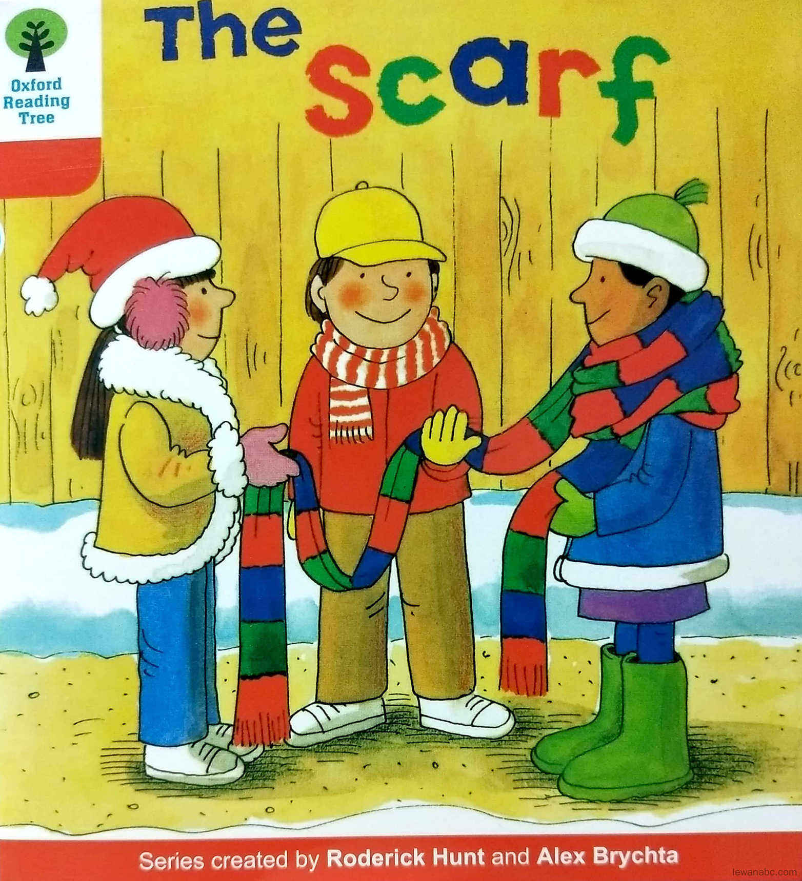 The Scarf绘本故事第2页