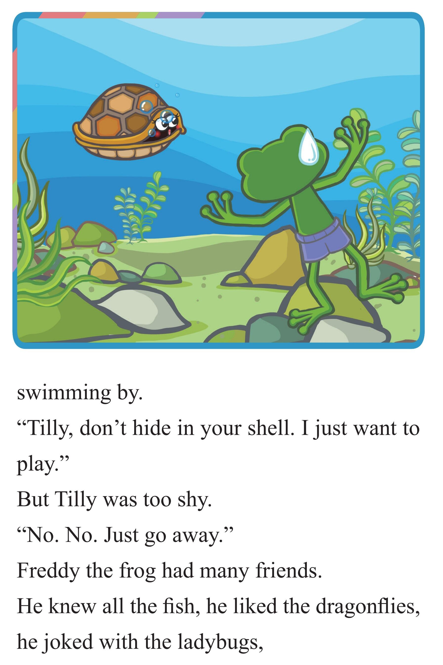 Come Out of Your Shell绘本故事第4页