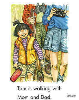 A Walk in the Forest绘本故事第3页