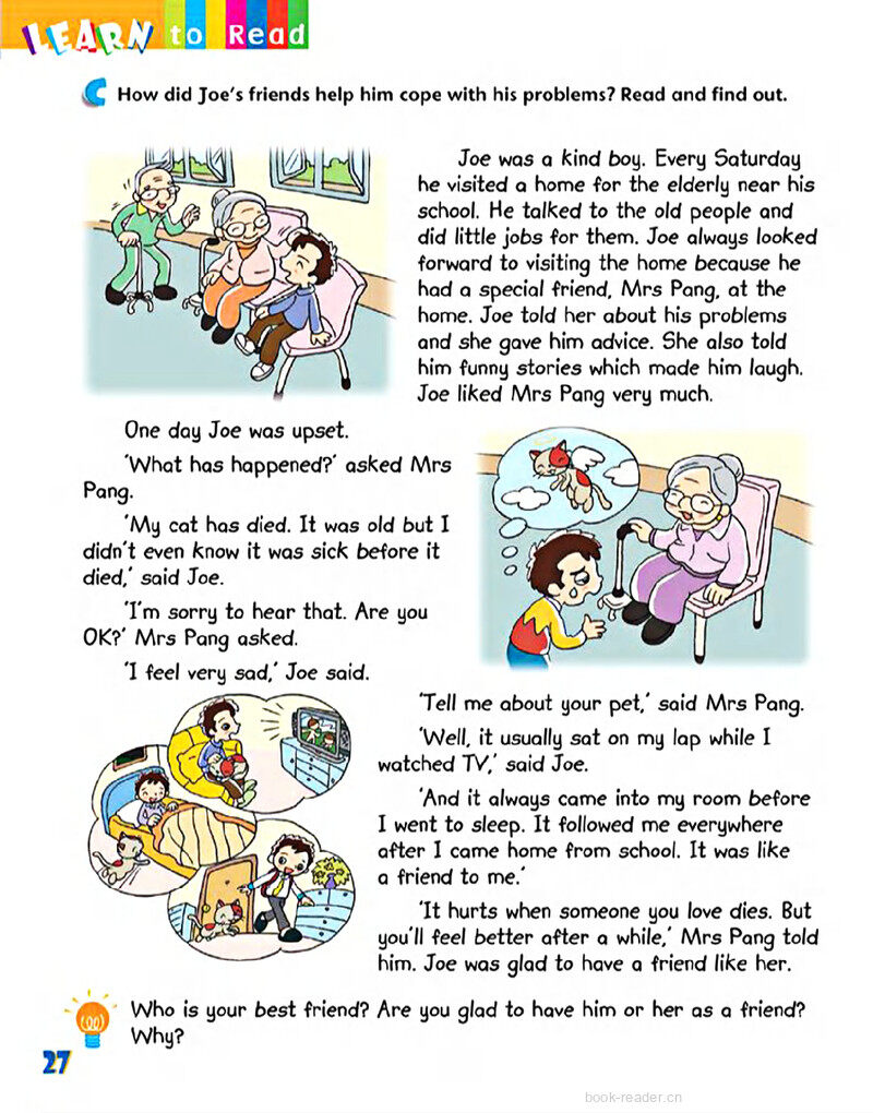 4 Coping with problems绘本故事第5页