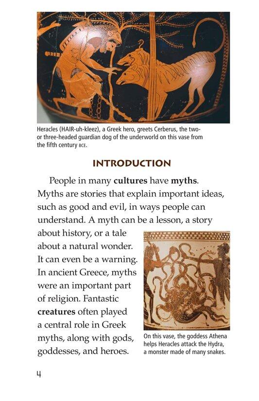 Mythical Creatures of Ancient Greece绘本故事第3页