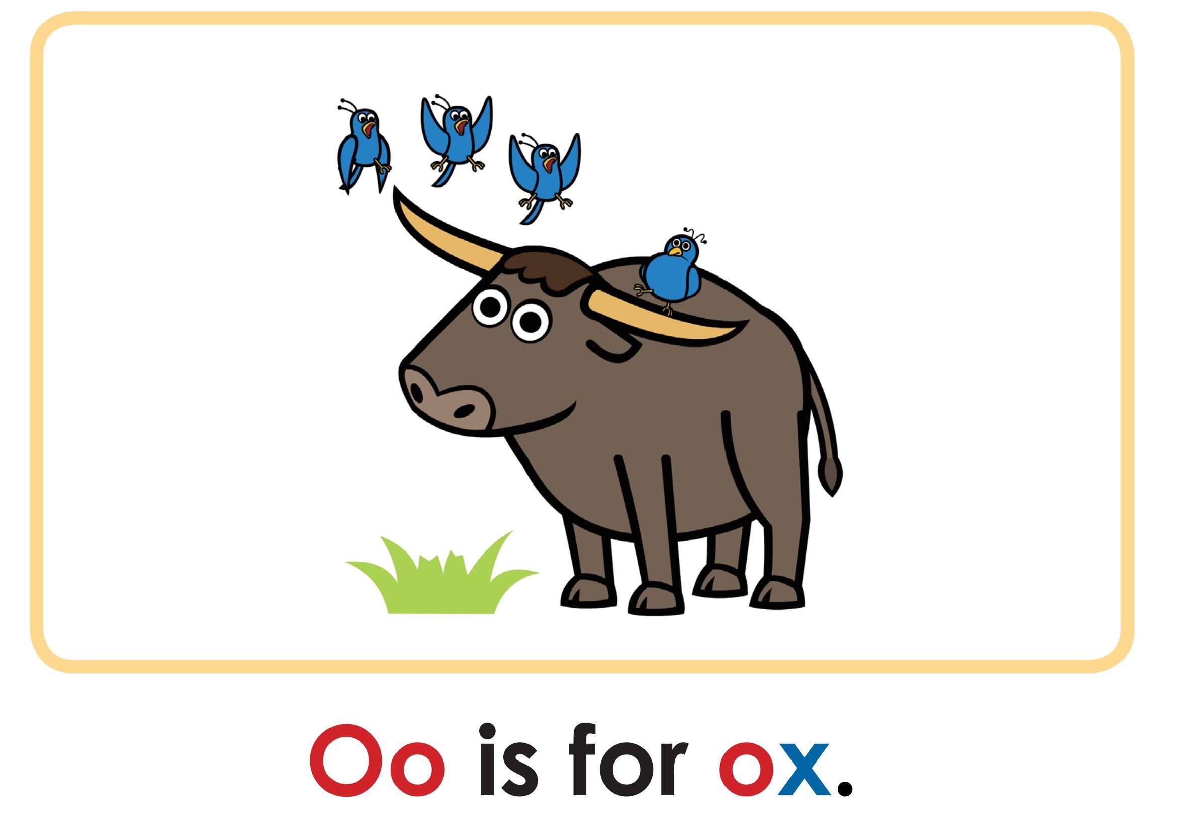 Letter Oo绘本故事第4页