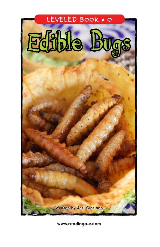 Edible Bugs绘本故事第2页