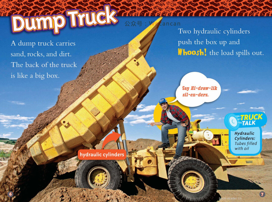 Trucks绘本故事第4页
