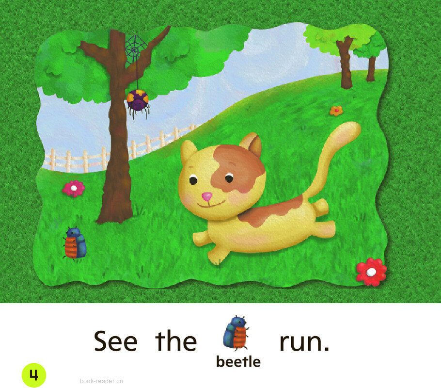 GK On U02W3 The Bugs Run绘本故事第5页