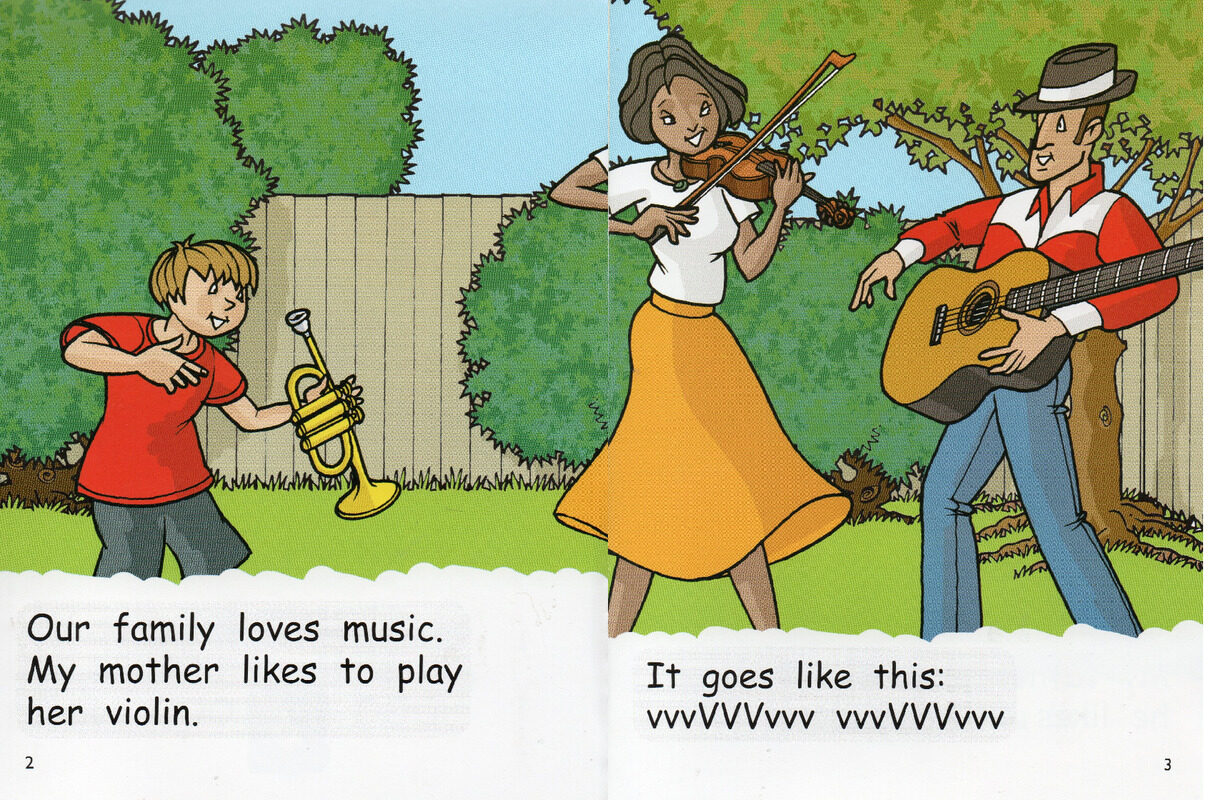 our family band绘本故事第3页