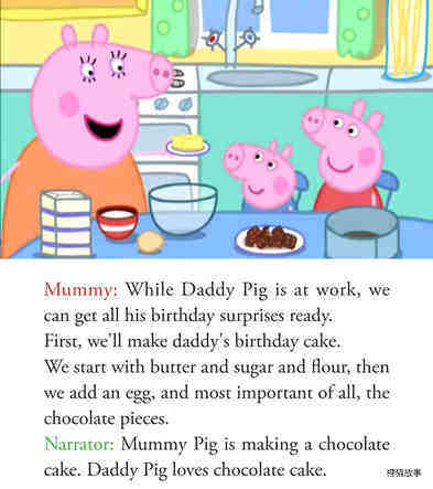 Daddy Pig's Birthday绘本故事第4页