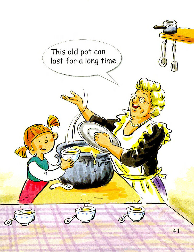 Grandma's Old Pot绘本故事第3页
