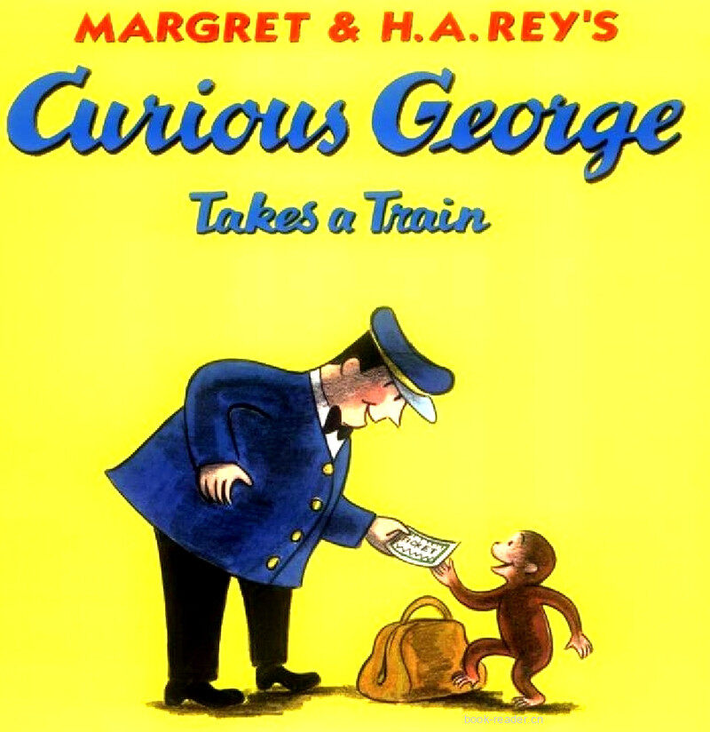 Curious George Takes a Train绘本故事第2页