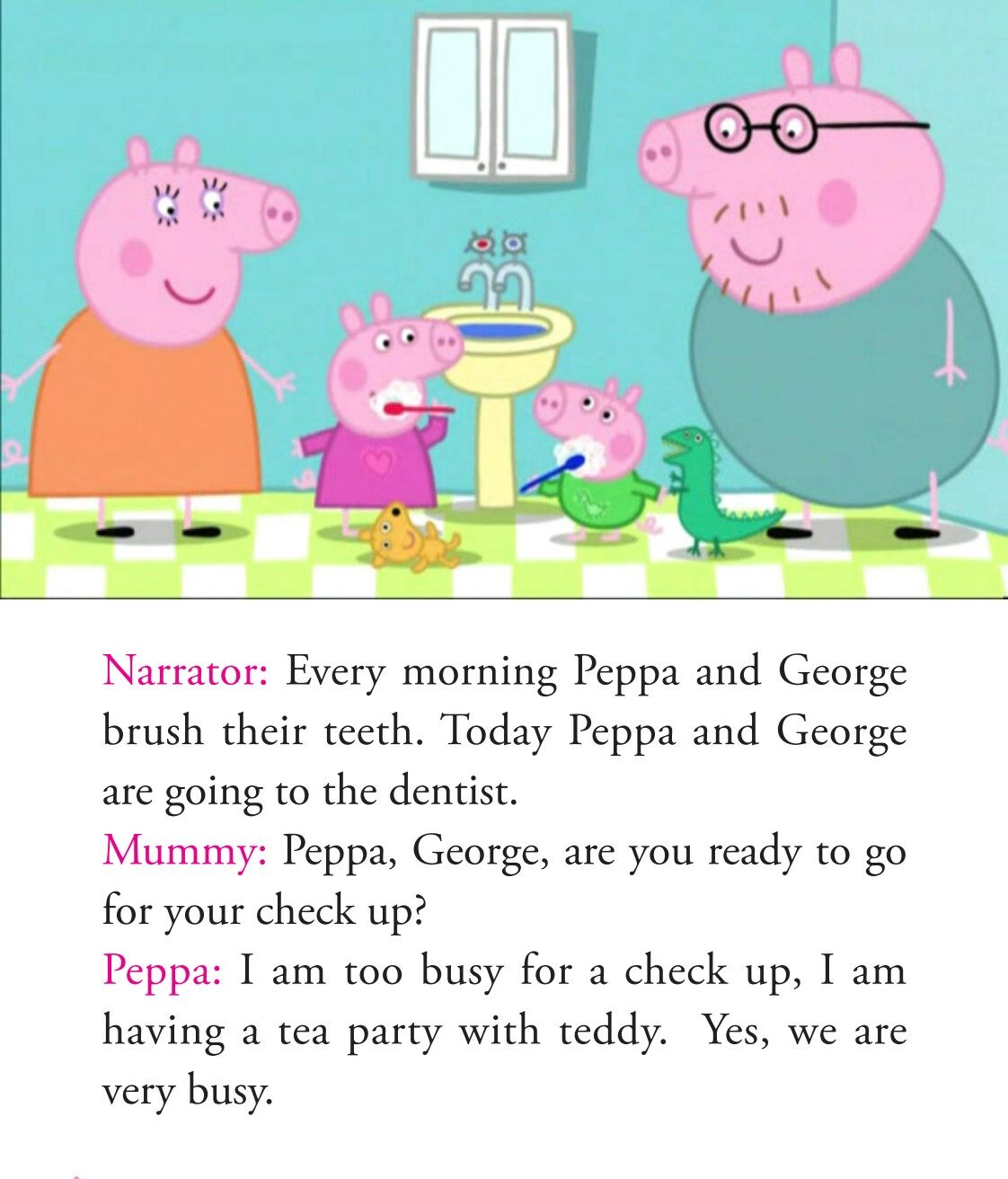 The dentist绘本故事第3页