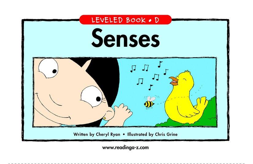 Senses绘本故事第2页