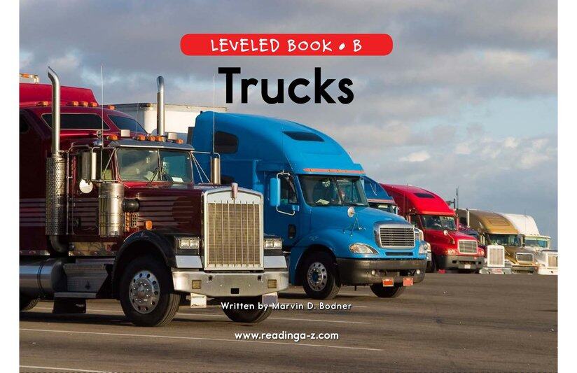 Trucks绘本故事第2页