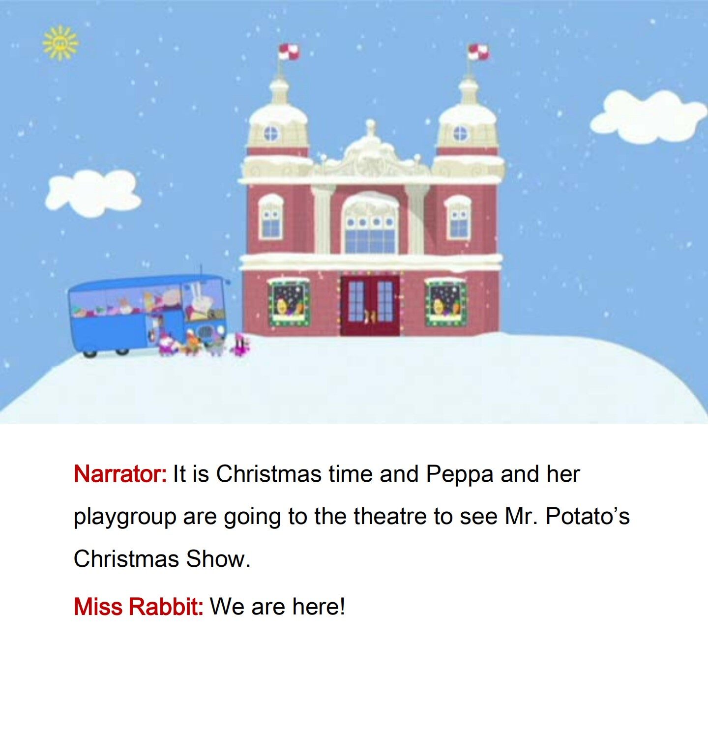 Mr Potato's Christmas Show绘本故事第3页