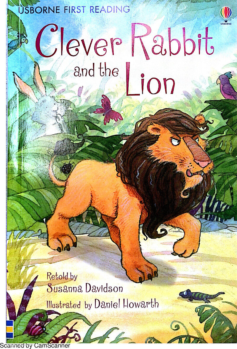 Clever Rabbit and the Lion绘本故事第2页