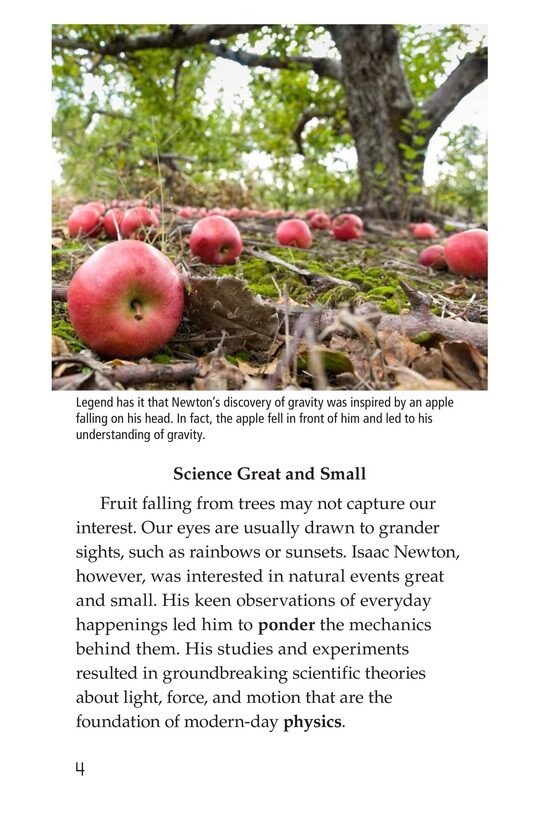 Isaac Newton:Matter,Math,and Motion绘本故事第3页