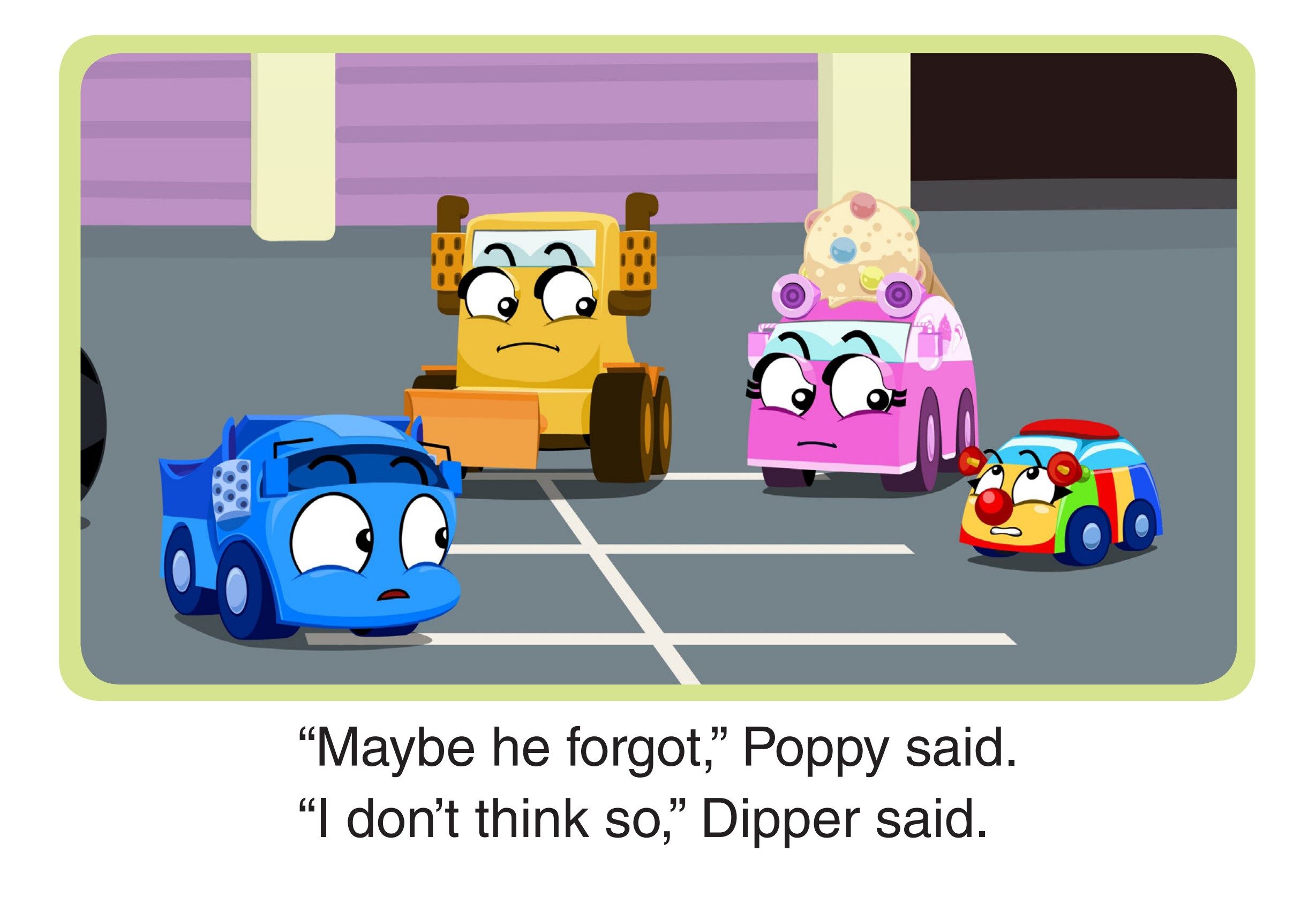 Where Is Mr. Grill？绘本故事第3页