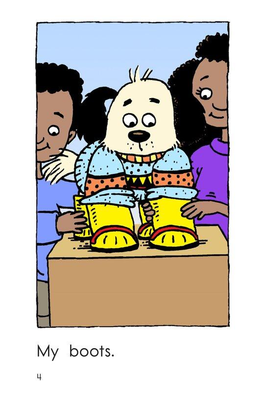 Fido Gets Dressed绘本故事第4页