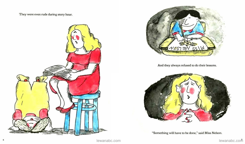 (48周)Miss Nelson Is Missing绘本故事第5页