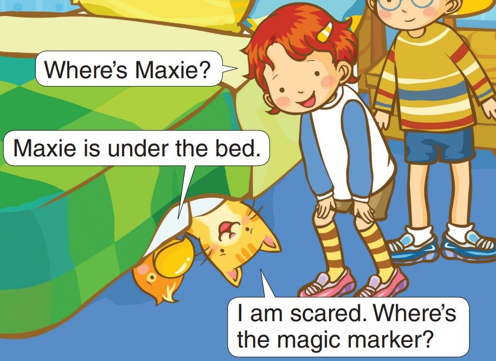 Where's the Doll?绘本故事第2页