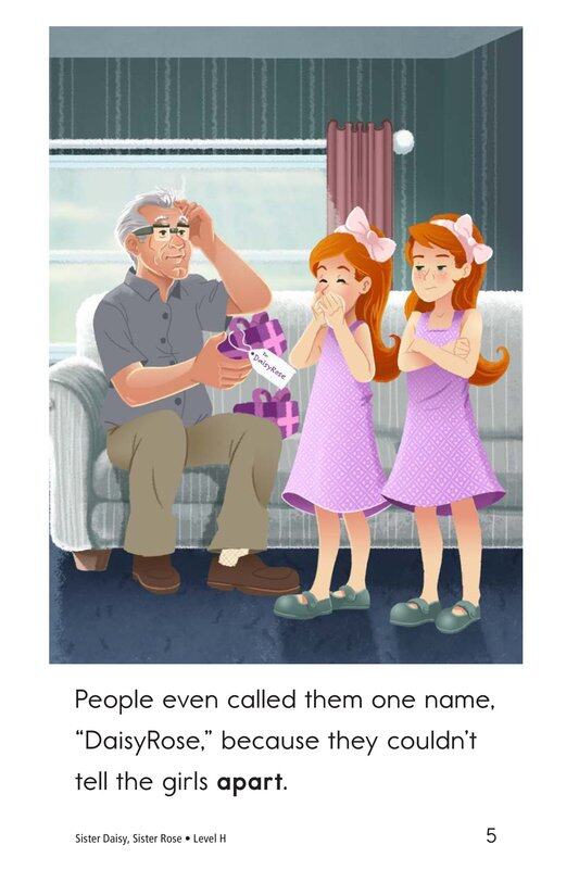 Sister Daisy,Sister Rose绘本故事第5页