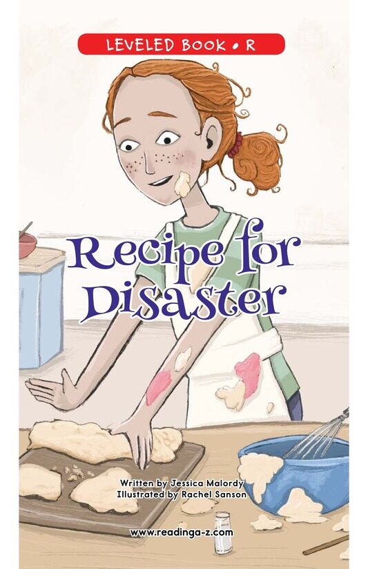 Recipe for Disaster绘本故事第2页