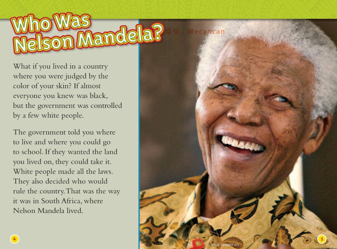 Nelson Mandela绘本故事第3页