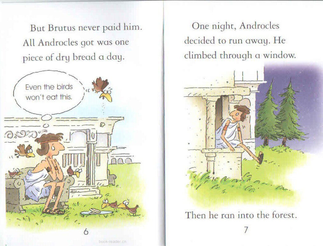 Androcles and The Lion绘本故事第5页