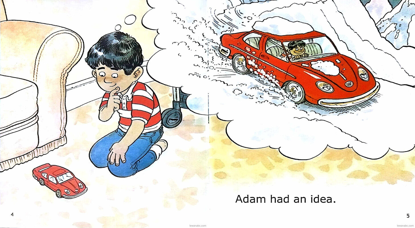 Adam's Car绘本故事第5页