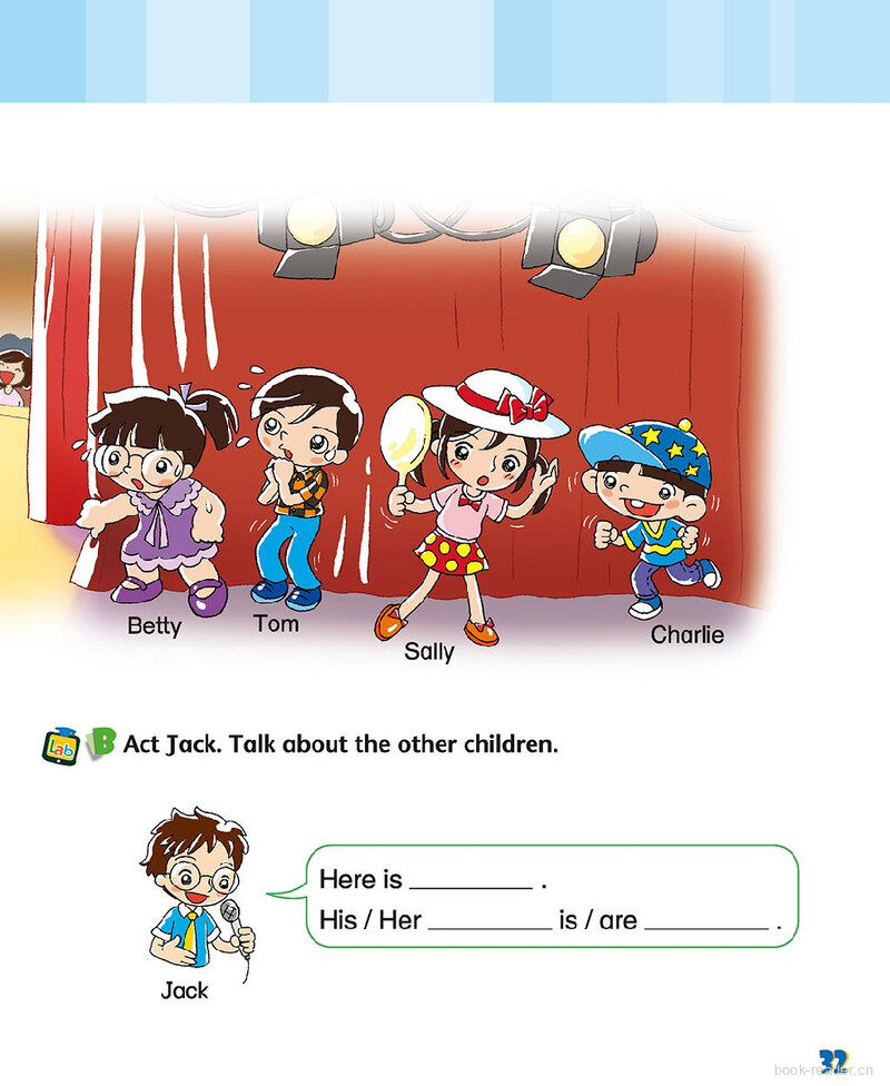 6 A fashion show绘本故事第4页