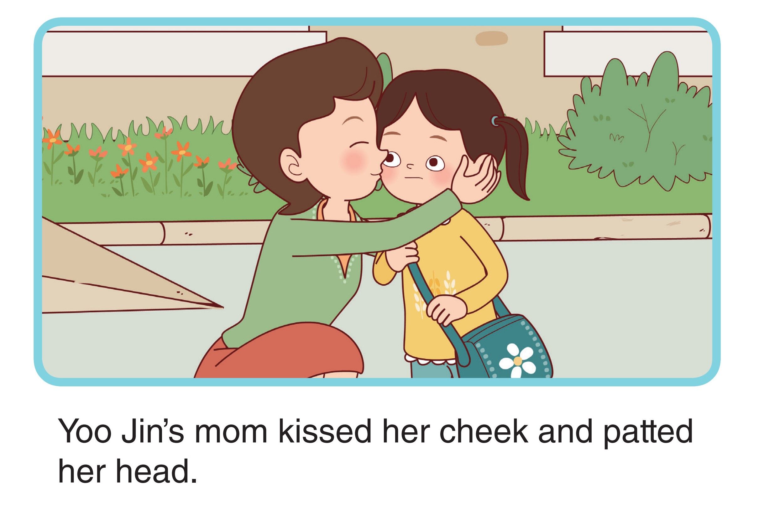 Yoo Jin's First Day绘本故事第3页