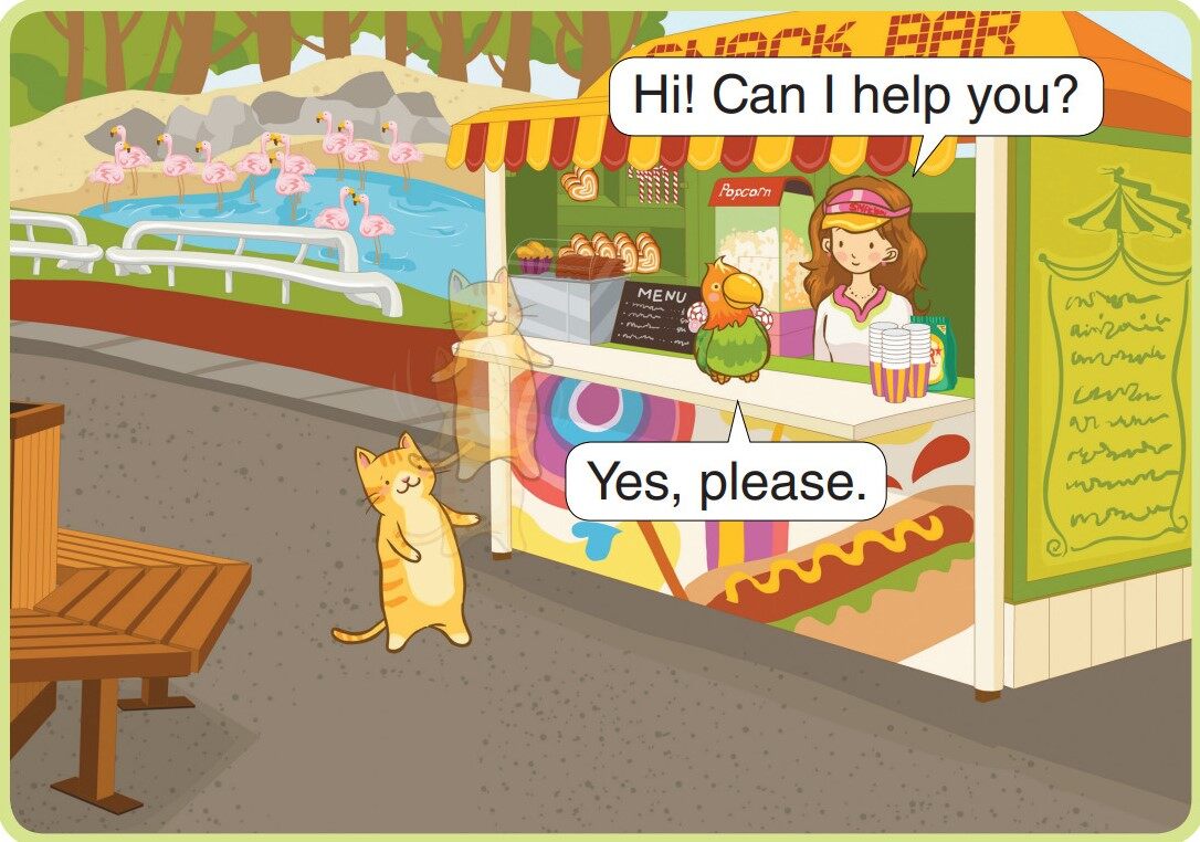 Does She Have Any Popcorn?绘本故事第4页