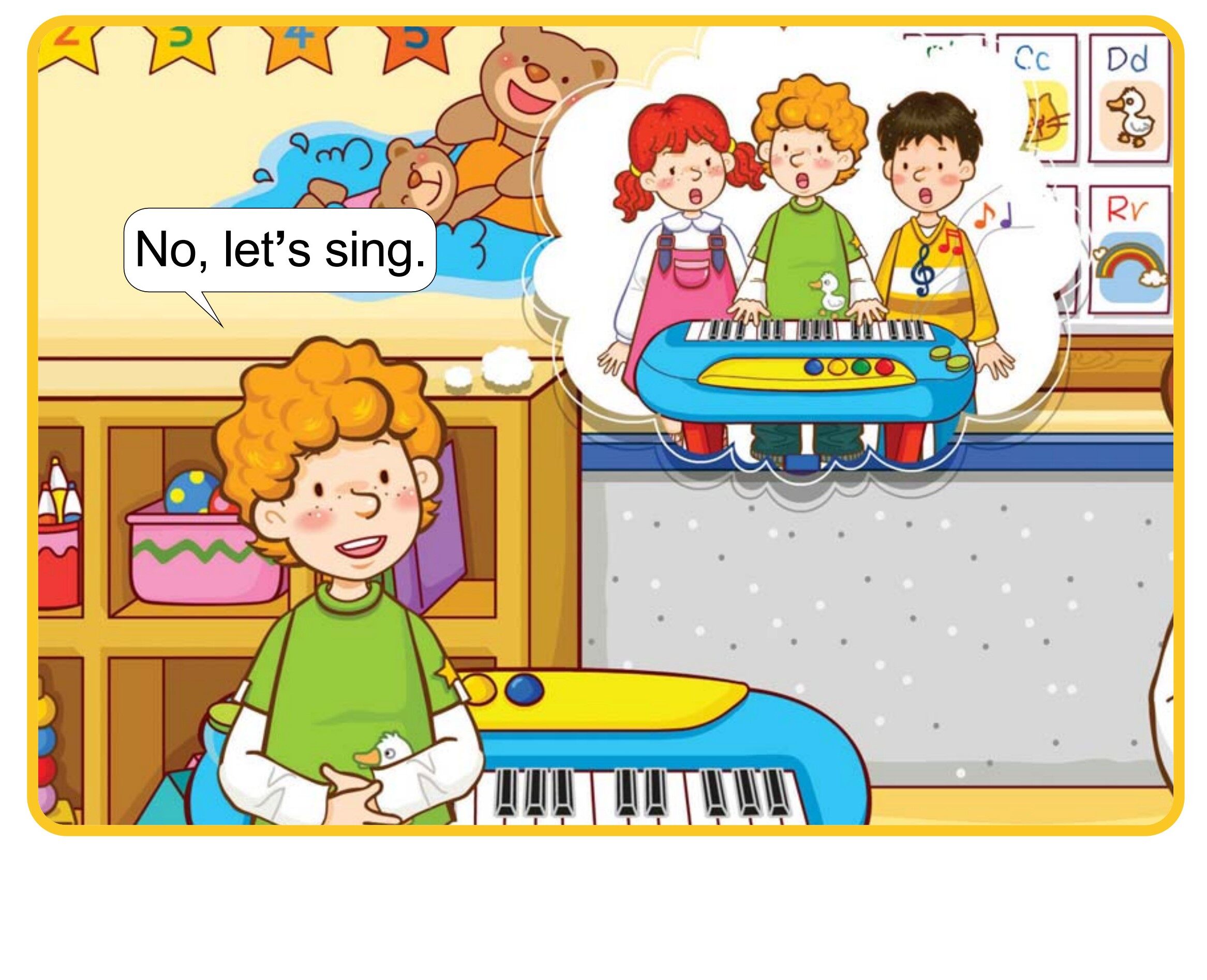 Let's Play!绘本故事第4页