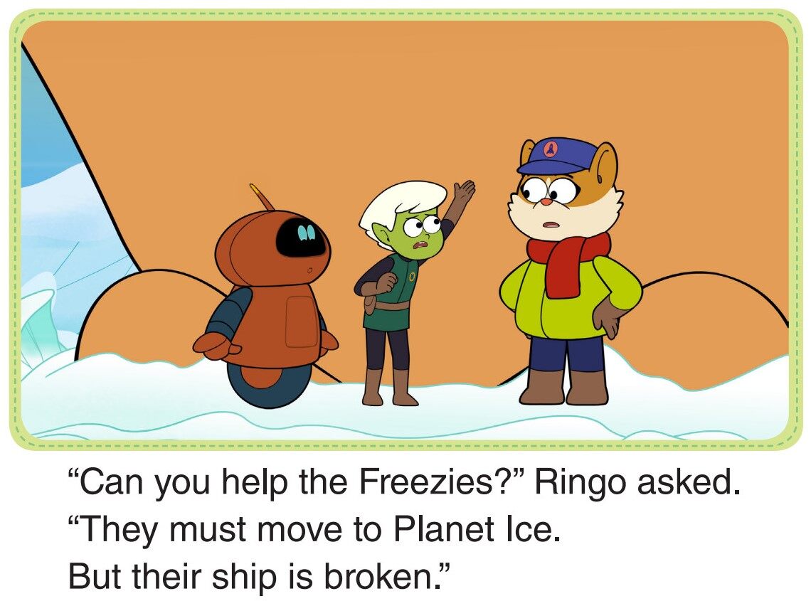 Room for Frezies绘本故事第5页