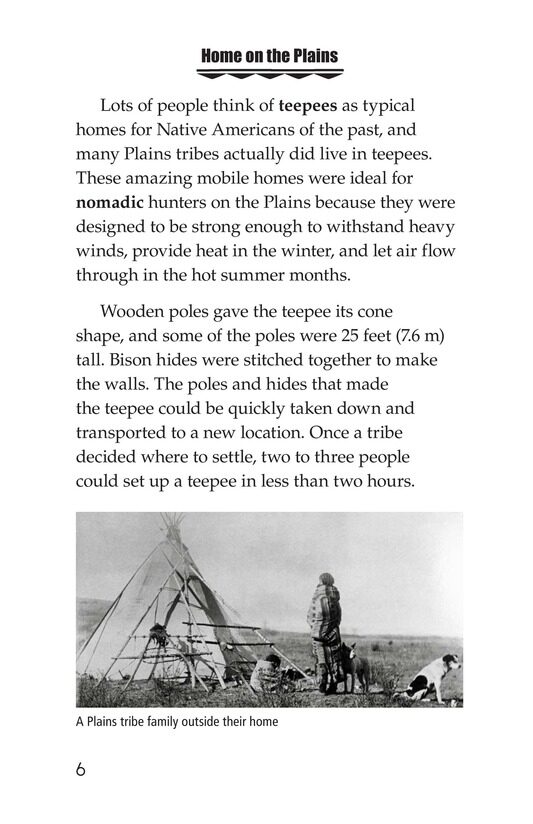 Native Americans of the Great Plains绘本故事第5页