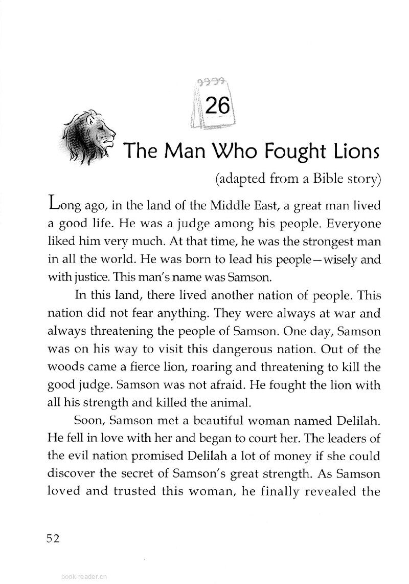 The Man Who Fought Lions绘本故事第2页