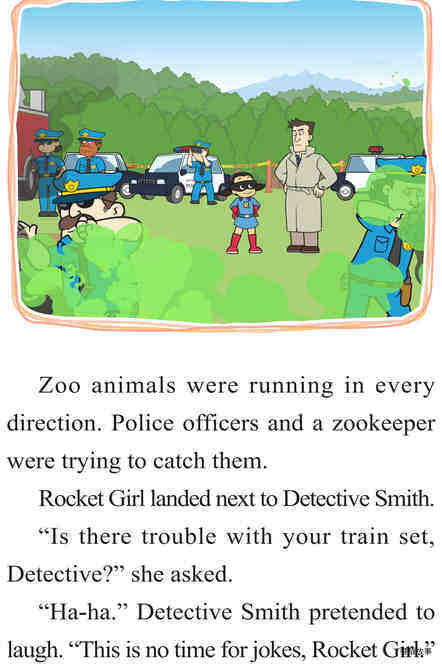 Animals on the Loose绘本故事第5页