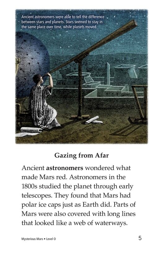 Mysterious Mars绘本故事第4页