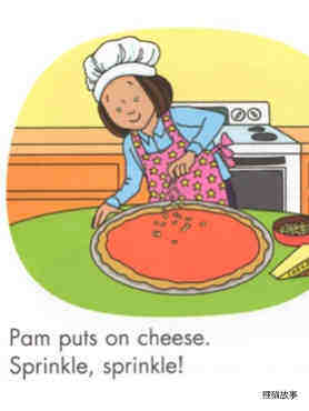 Pam's Pizza绘本故事第3页