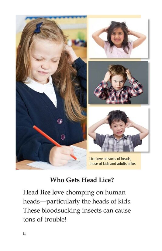 Lice Aren't Nice绘本故事第3页