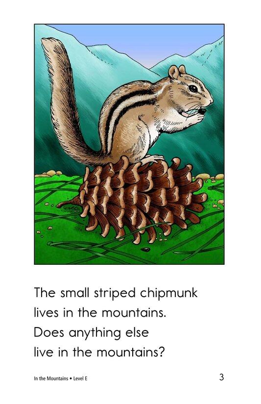 In the Mountains绘本故事第3页