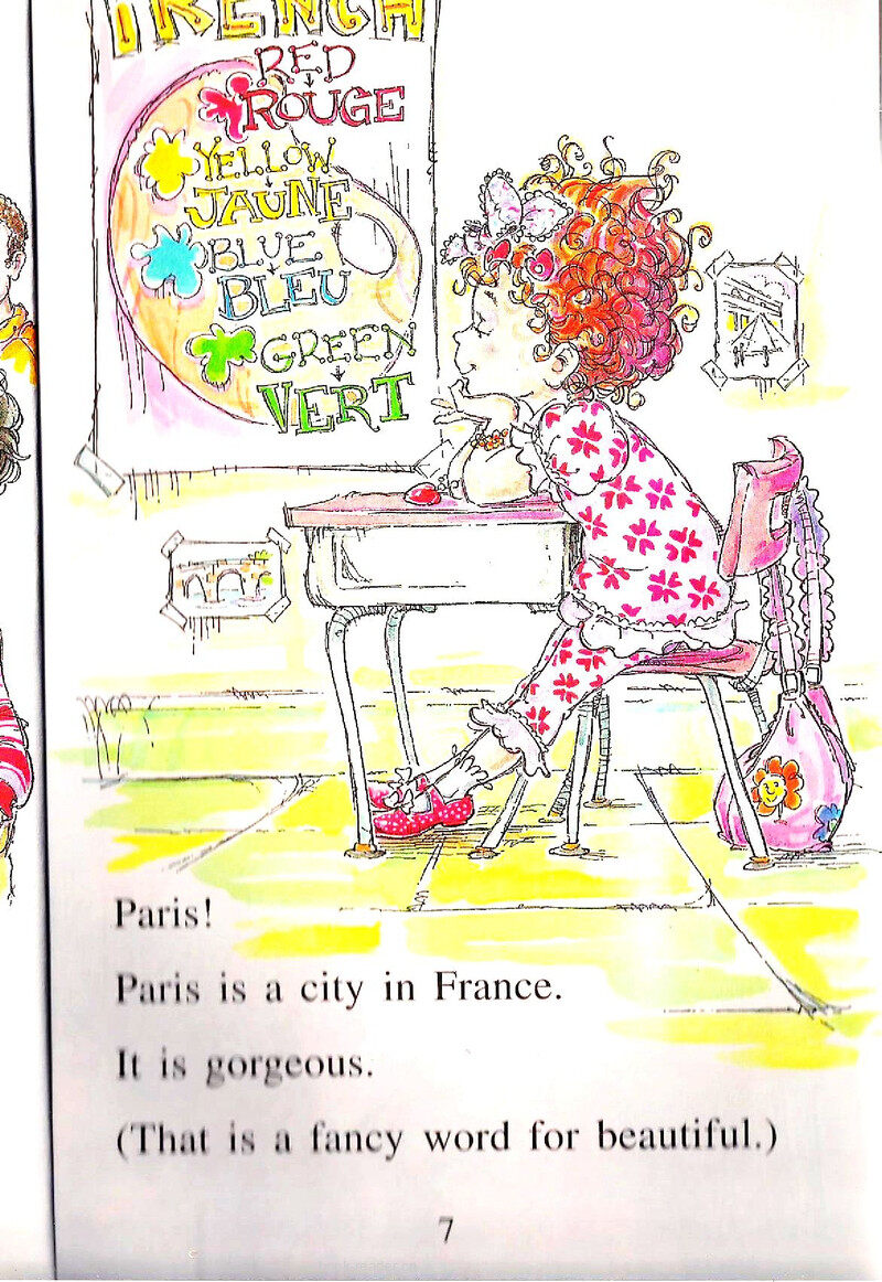 Fancy Nancy and the Boy from Paris绘本故事第5页