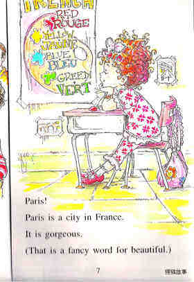 Fancy Nancy and the Boy from Paris绘本故事第5页