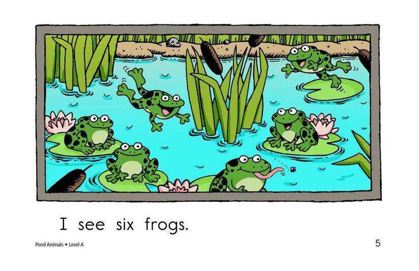 Pond Animals绘本故事第5页