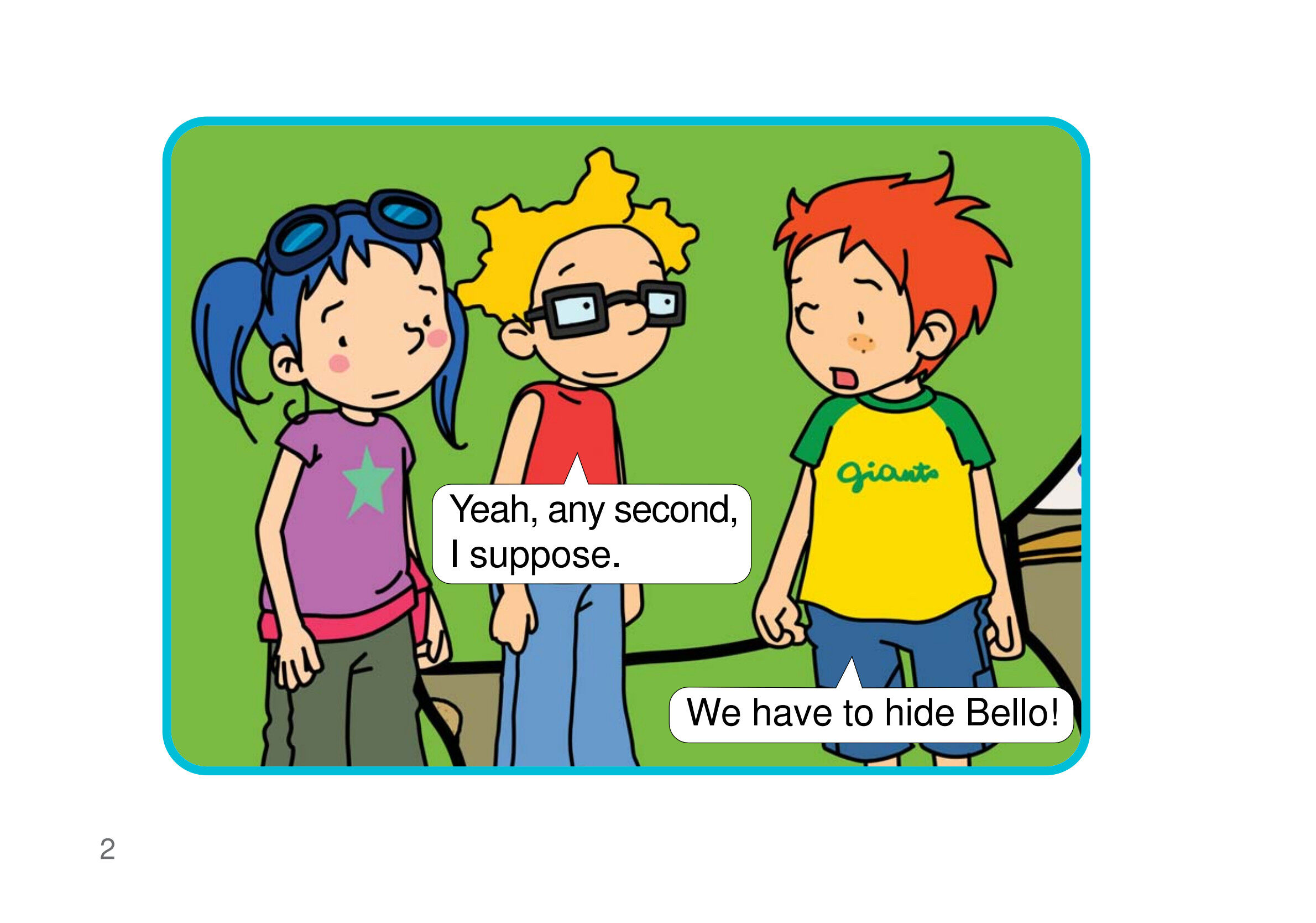 Bello's Good-bye绘本故事第4页